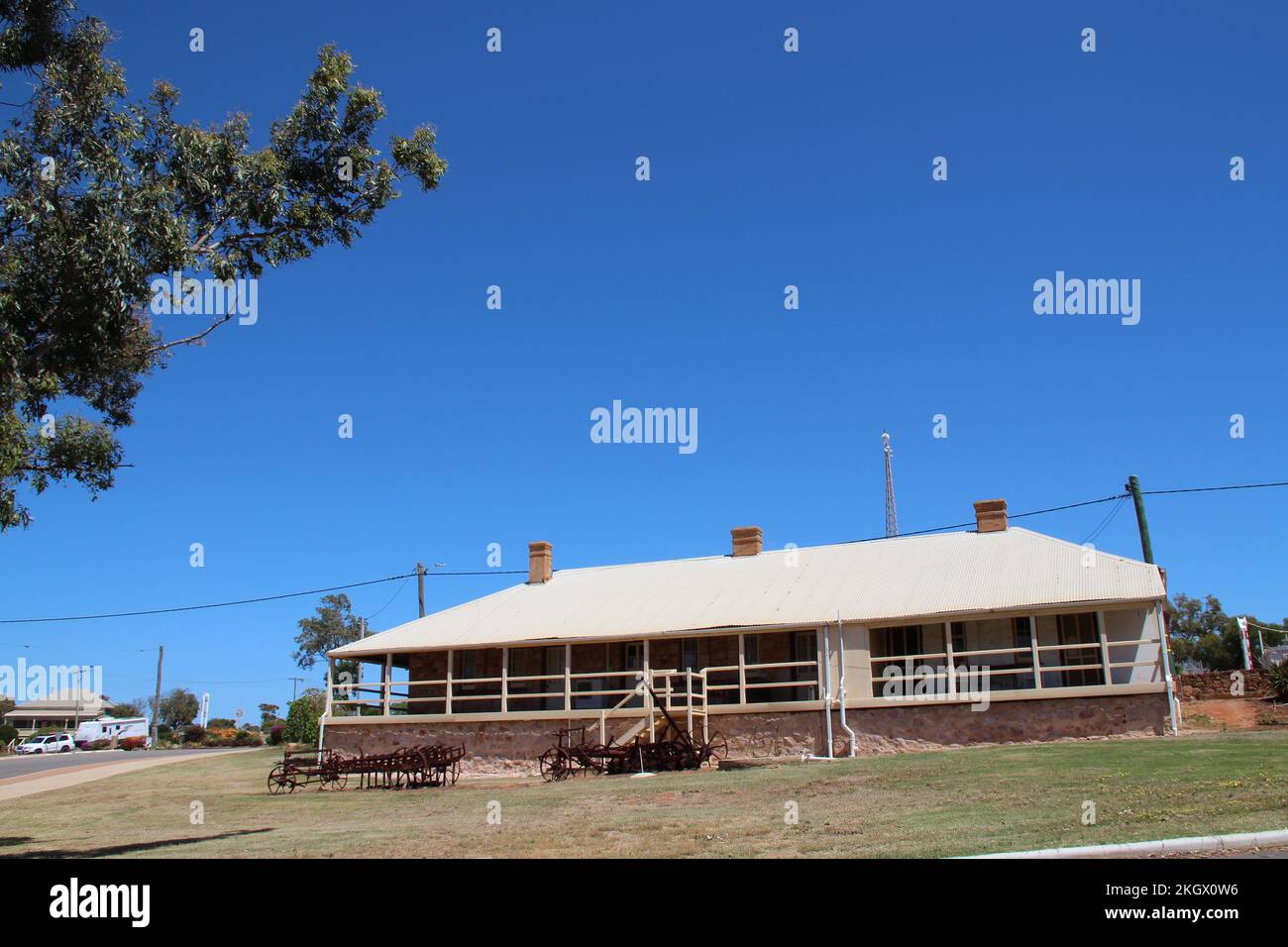 Altes Cottage (?) In northampton in australien Stockfoto