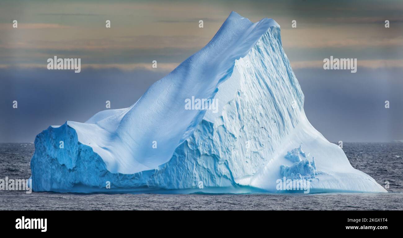 Baffin Bay Eisberg, Nunavut, Kanada Stockfoto