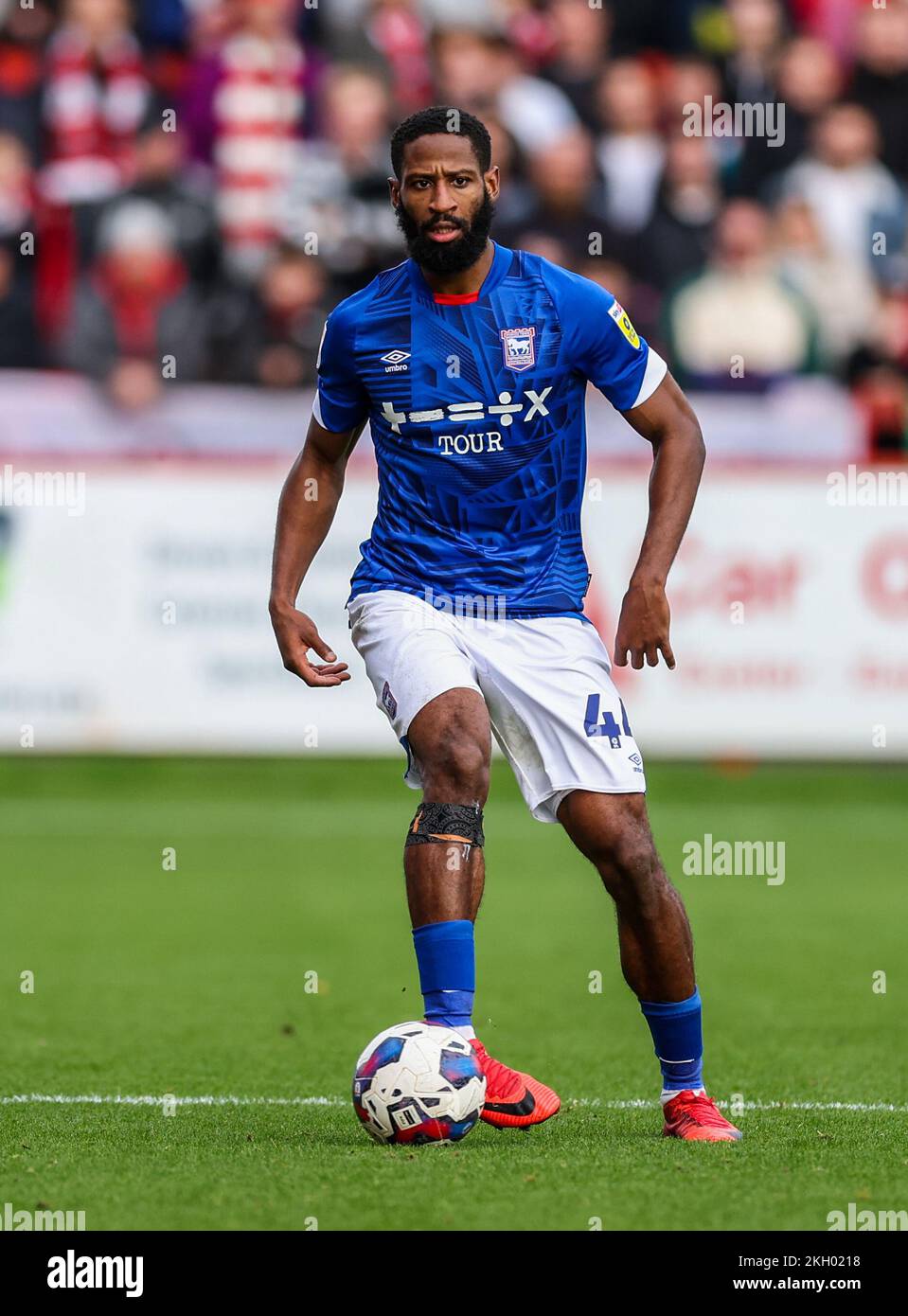 Janoi Donacien von Ipswich Town in Aktion während des Spiels Sky Bet