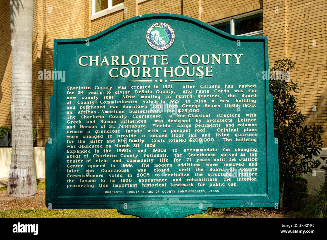 Historisches viertel punta gorda florida usa Fotos und Bildmaterial