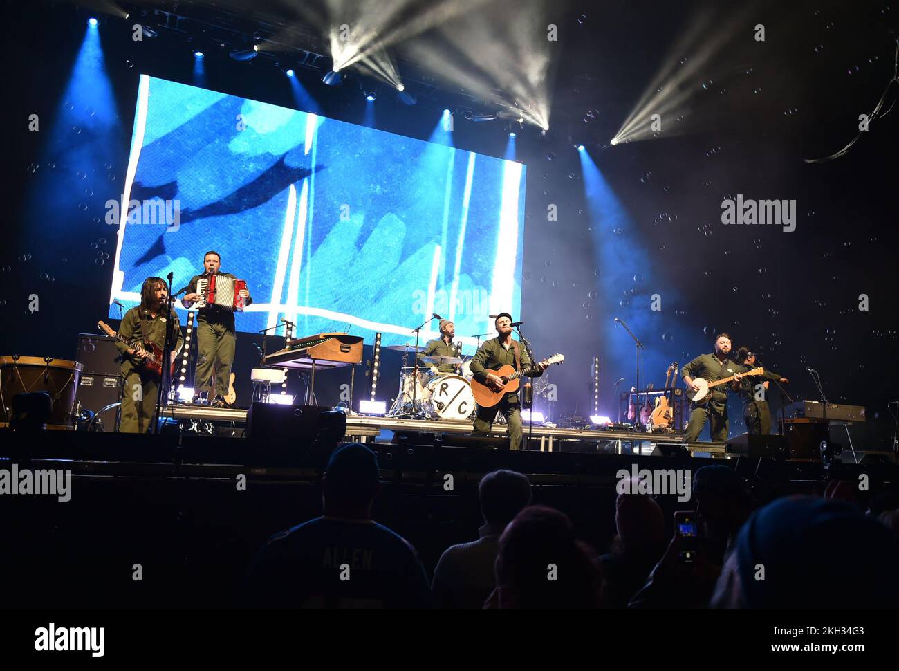 20. November 2022, Norfolk, Virginia, USA: REND COLLECTIVE bringt Gospel in die Chartway Arena der Old Dominion University in Norfolk, Virginia am 20. November 2022.photo Â Jeff Moore (Kreditbild: © Jeff Moore/ZUMA Press Wire) Stockfoto