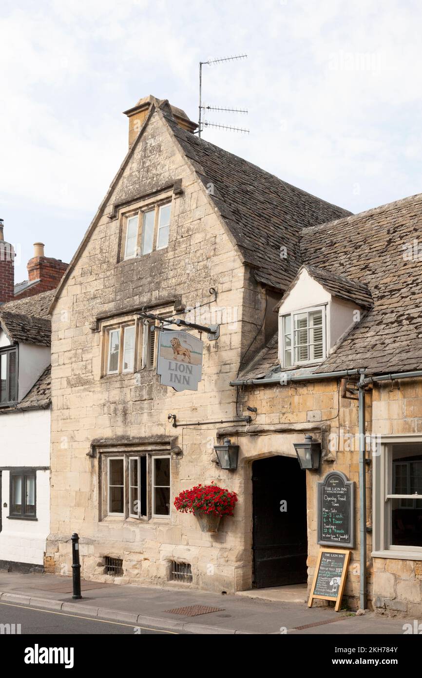 Das Lion Inn, Winchcombe, Glouchestershire Stockfoto