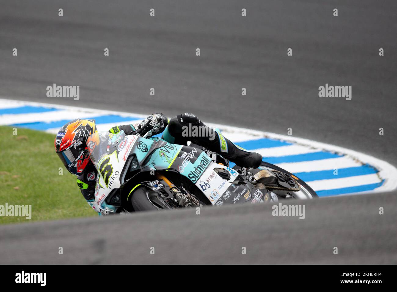 Phillip Island, Australien, 19. November 2022. Philipp Oettl aus Deutschland im Team GoEleven Ducati während der FIM-Superbike-Weltmeisterschaft 2022 auf Phillip Island, Australien. Kredit: Dave Hewison/Alamy Live News Stockfoto