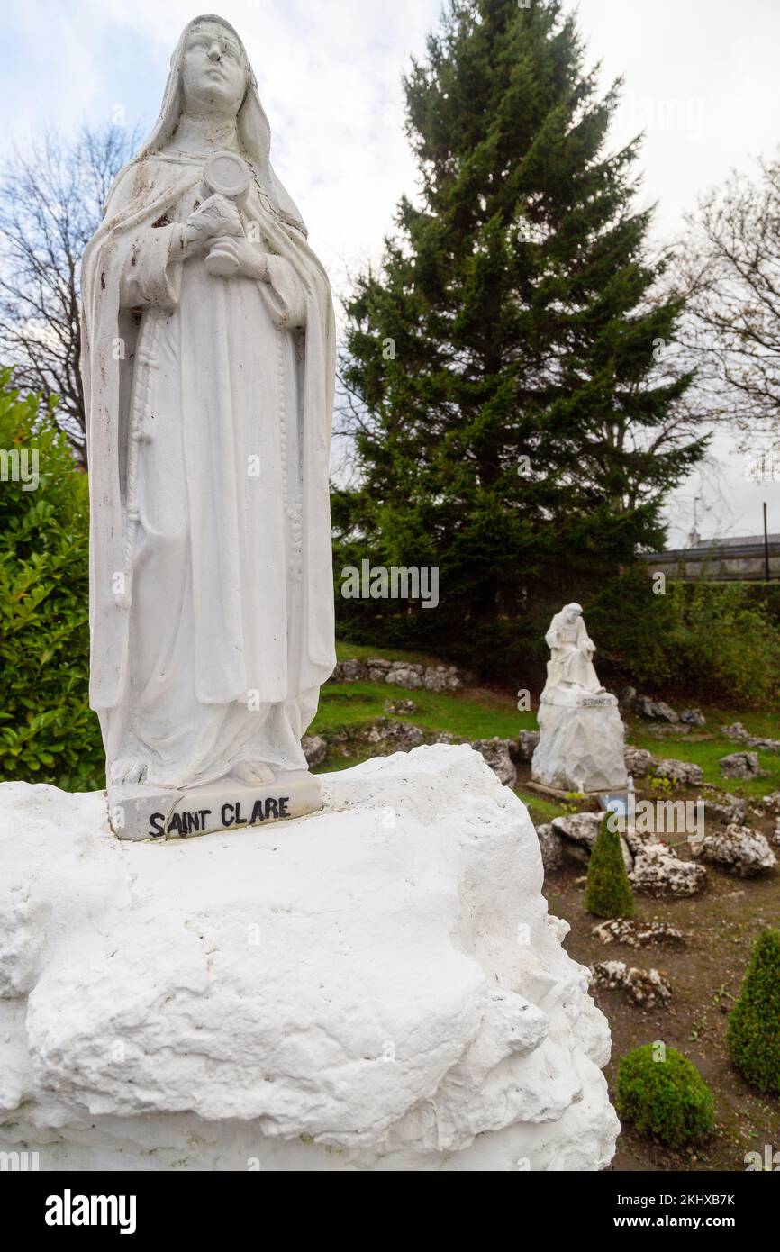 Saint Clare Carfin Grotto, Schottland Stockfoto