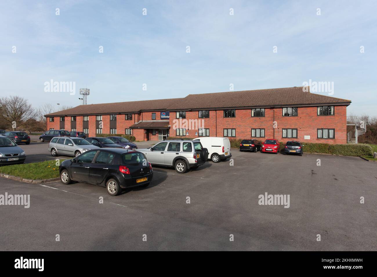 Travelodge, M48 Bristol Severn View Services Stockfoto