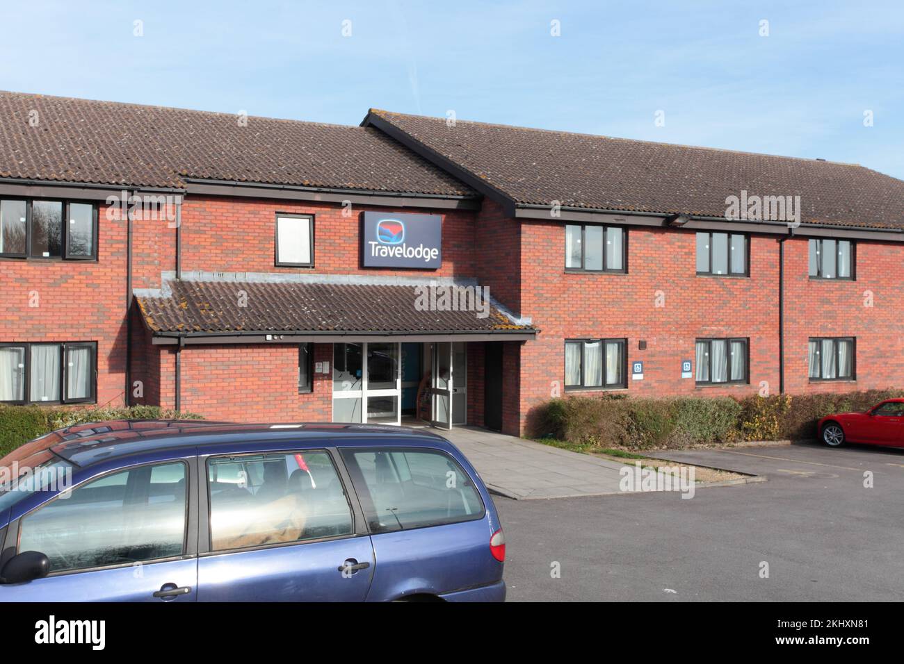 Travelodge, M48 Bristol Severn View Services Stockfoto