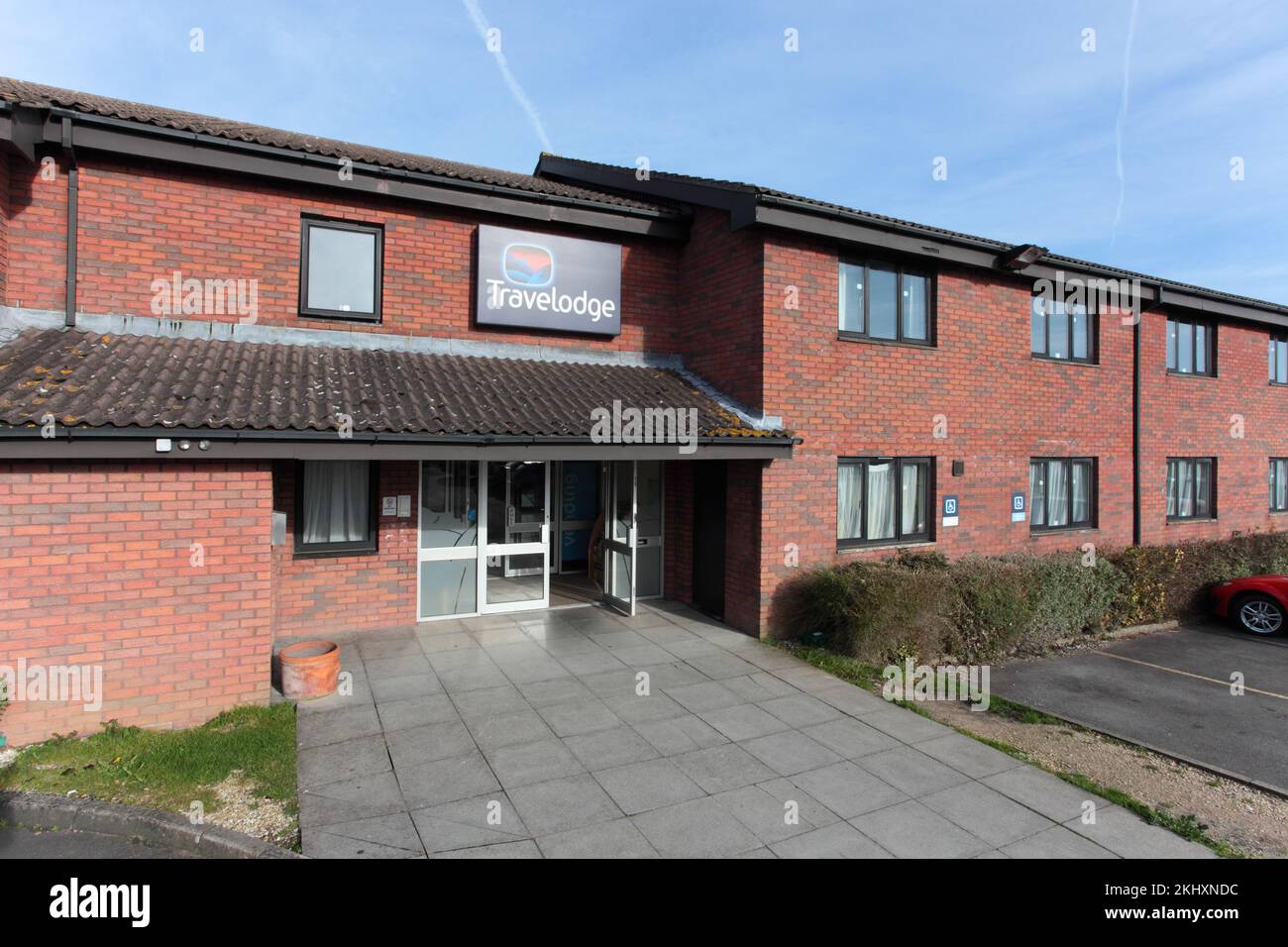 Travelodge, M48 Bristol Severn View Services Stockfoto