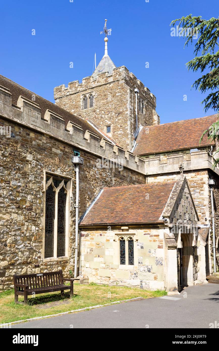 Rye East Sussex St Mary's Church Rye oder Church of Saint Mary Rye Sussex England GB Europe Stockfoto