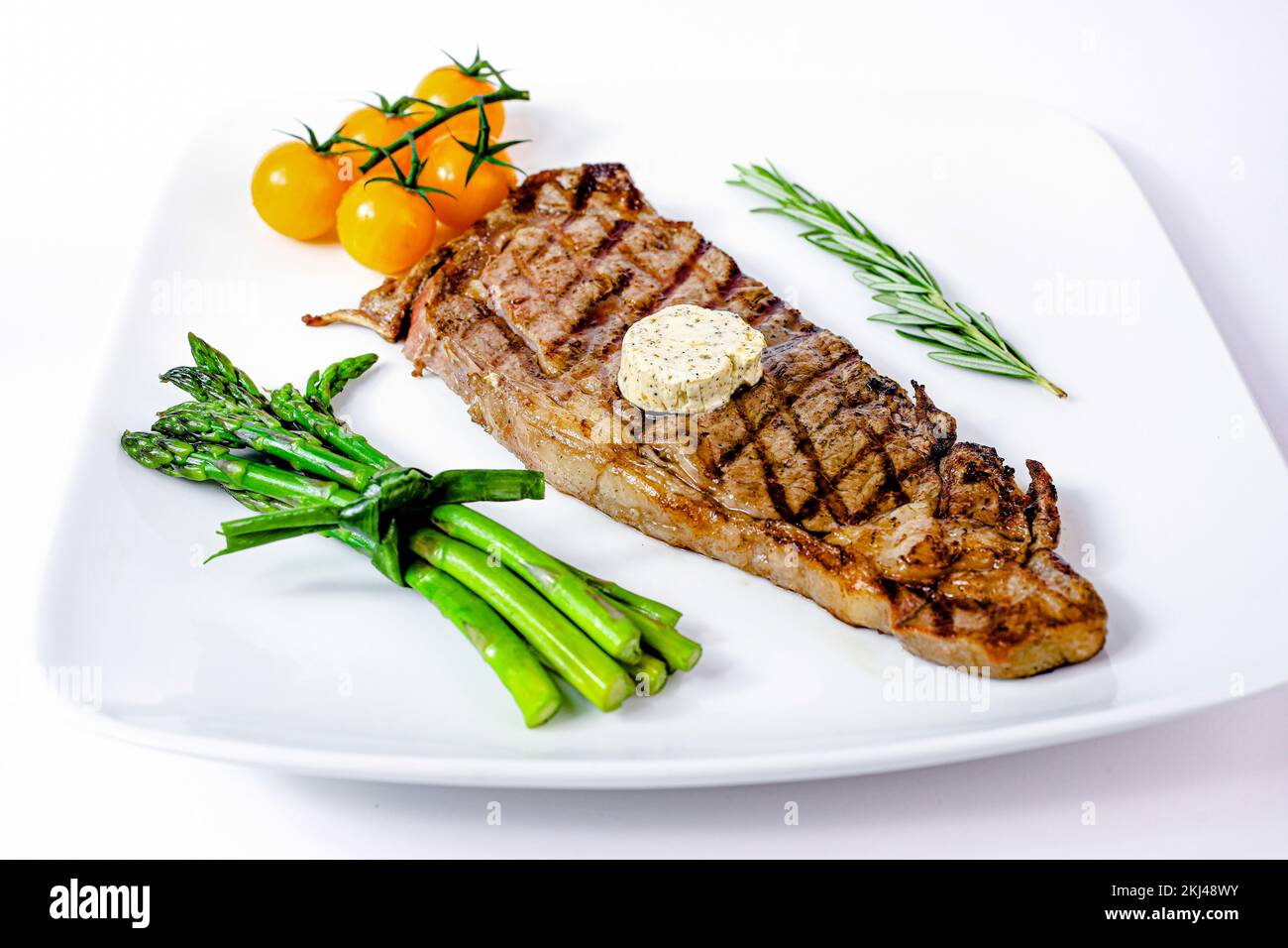 Hochwertige Bilder eines Restaurantmenüs Stockfoto