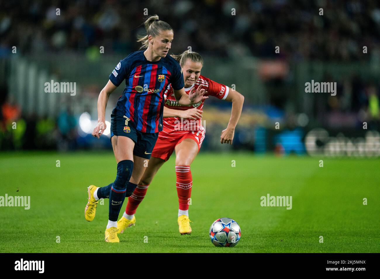 Barcelona, Spanien, 24. November 2022. Fußball-Frauen Champions League-Gruppe D: FC Barcelona gegen Bayern München. (07) Crnogorcevic Credit: Joan Gosa/Alamy Live News Stockfoto
