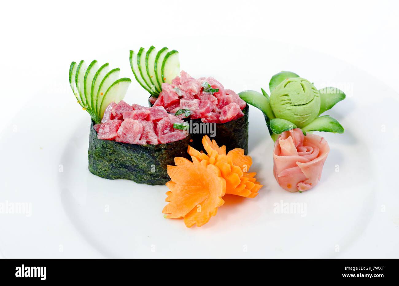 Hochwertige Sushi-Bilder Stockfoto