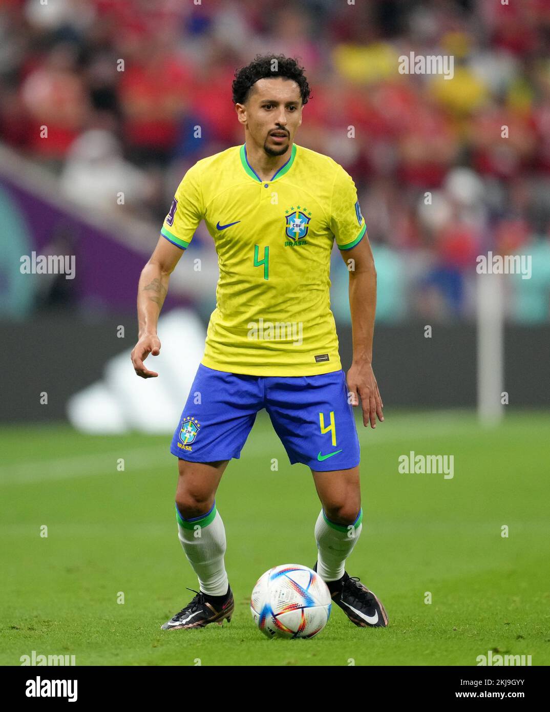 Brasilianische Marquinhos während des FIFA World Cup Group GSpiels im