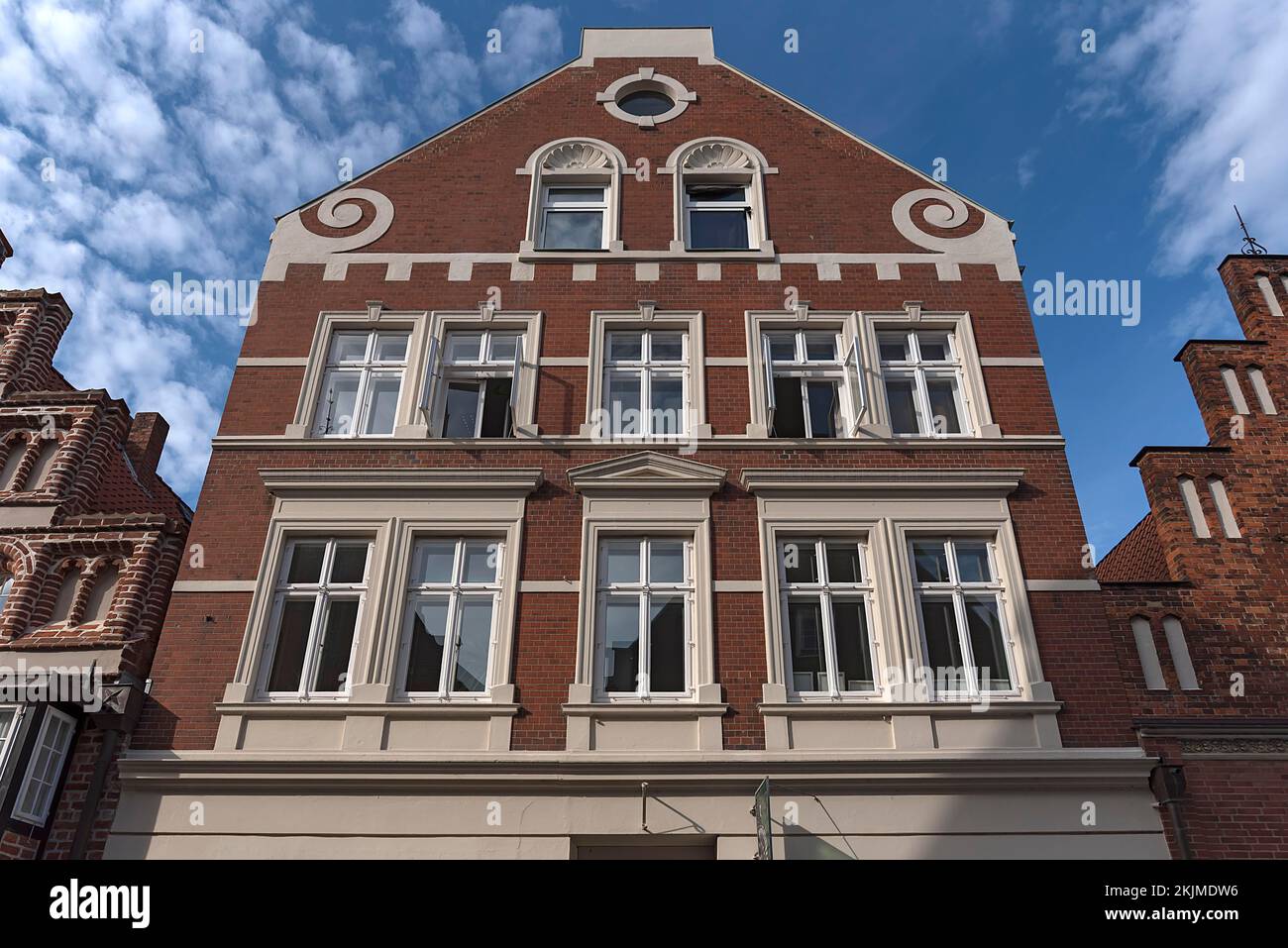 Residenz im klassischen Stil, 18.. Jahrhundert, Lünbeurg, Niedersachsen, Deutschland, Europa Stockfoto