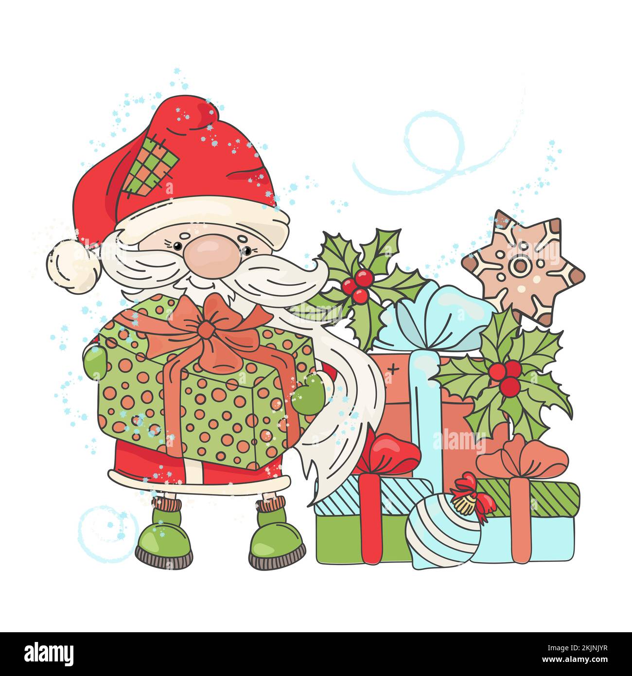 24 Stück Weihnachts Radiergummis - 6 Verschiedene Designs Für Kinder