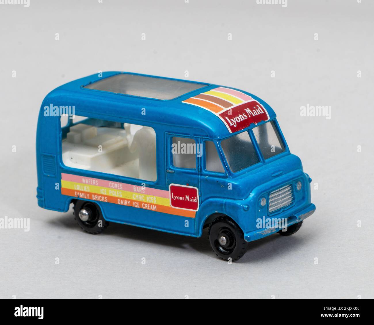 Klassische Lesney Matchbox-Fahrzeuge Stockfoto