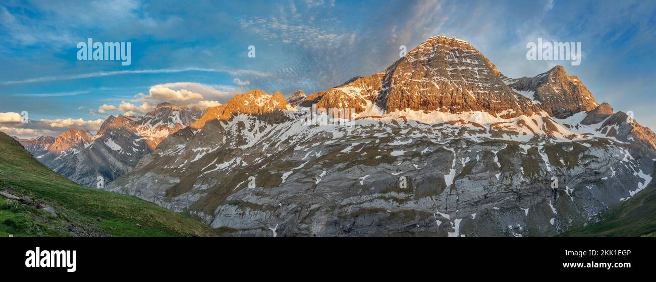Taillon Peak, Nationalpark der Pyrenäen, Departement Hautes-Pyrénées, Frankreich Stockfoto