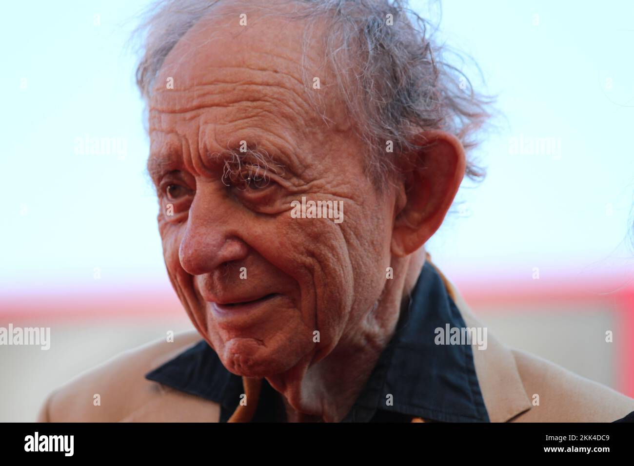 Frederick Wiseman Red Carpet Venice 79 „UN Ehepaar“ Stockfoto