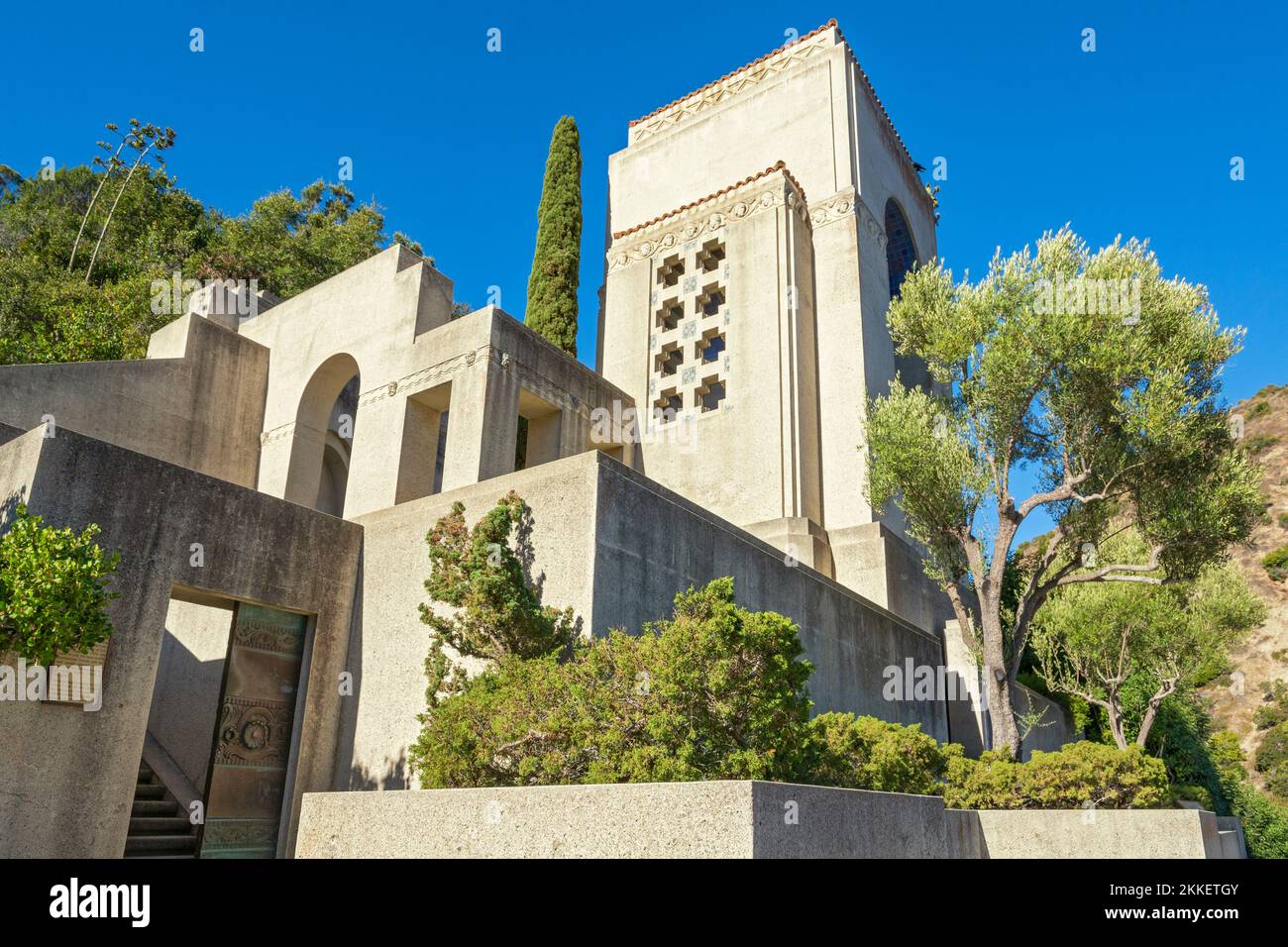 Kalifornien, Catalina Island, Wrigley Memorial, 1936 abgeschlossen Stockfoto