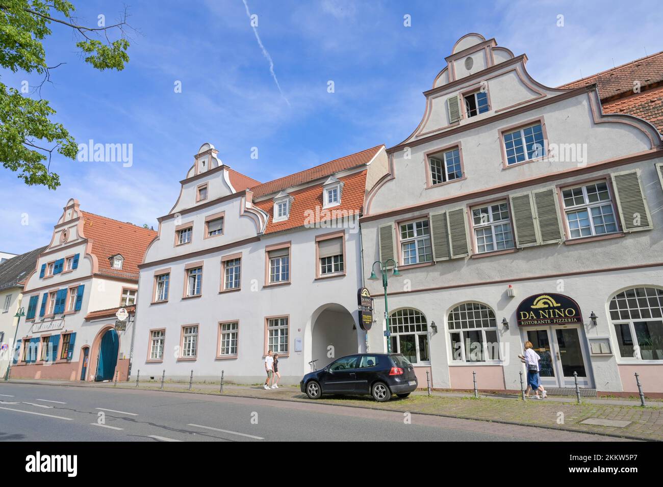 Alte Gebäude, Alexanderstraße, Darmstadt, Hessen, Deutschland, Europa Stockfoto