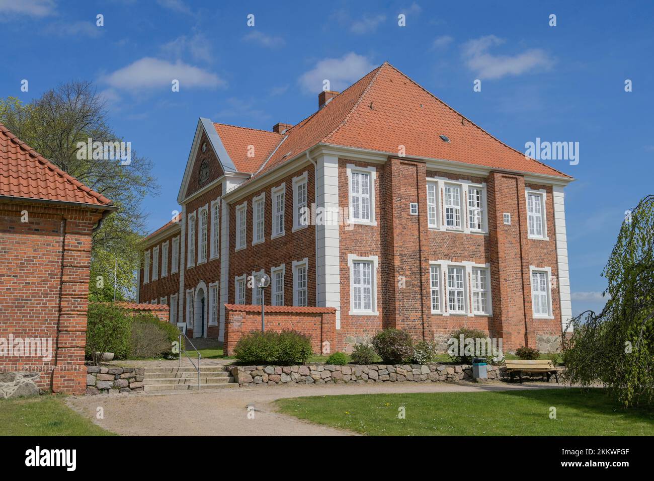 Bezirksmuseum des Herzogtums Lauenburg, Domhof, Ratzeburg, Schleswig-Holstein, Deutschland, Europa Stockfoto
