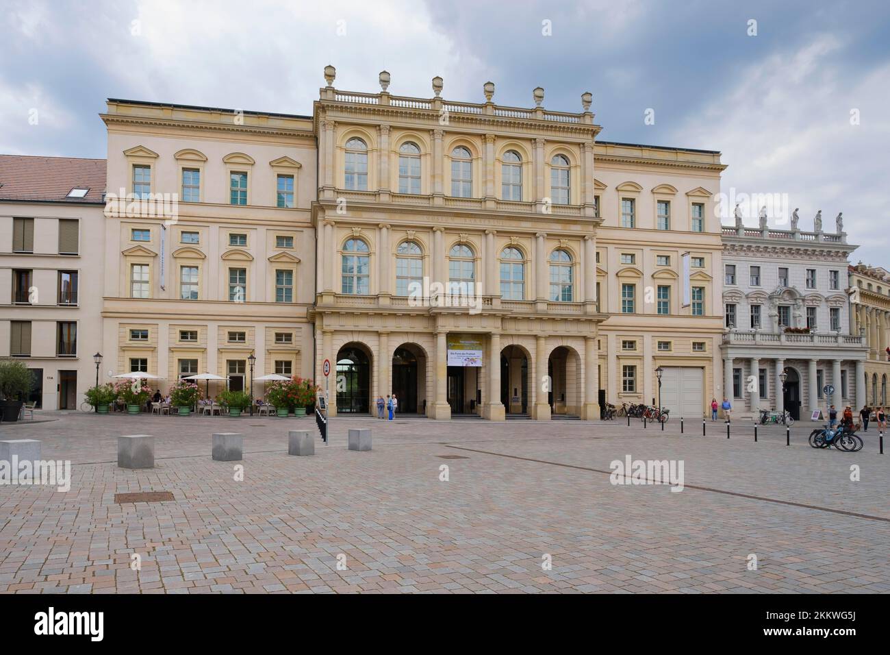 Museum Barberini am Alter Markt, Potsdam, Brandenburg, Deutschland, Europa Stockfoto