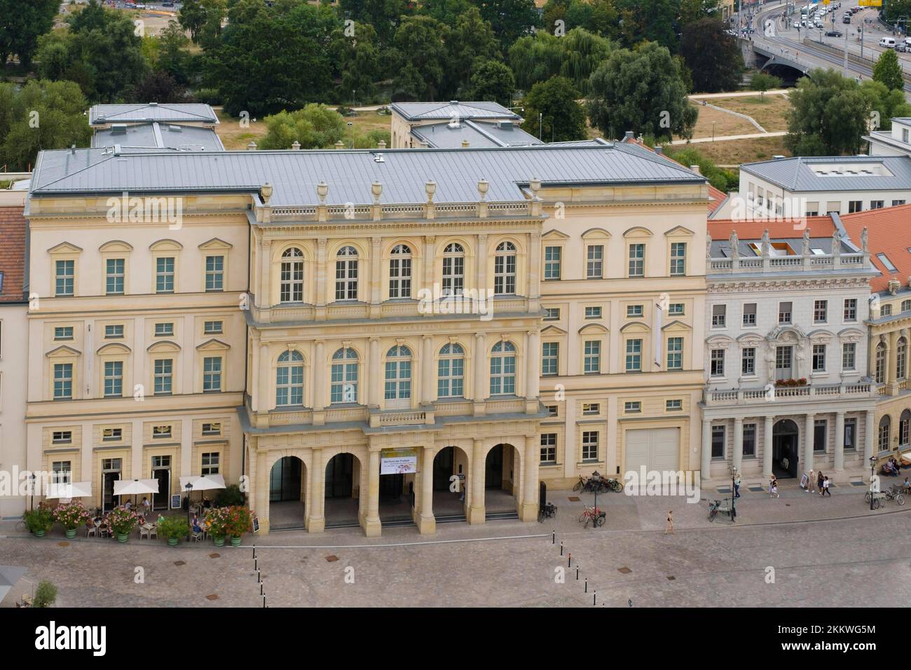 Museum Barberini am Alter Markt, Potsdam, Brandenburg, Deutschland, Europa Stockfoto
