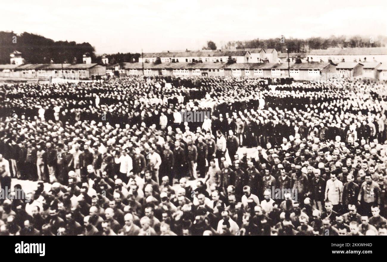 KZ Buchenwald. Stockfoto