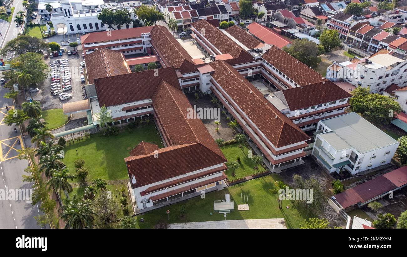 St. Xaviers Anstalt, Penang, Malaysia Stockfoto