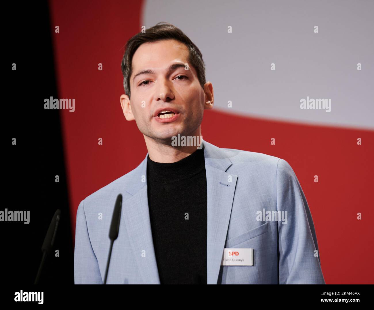 Cottbus, Deutschland. 26.. November 2022. David Kolesnyk (SPD