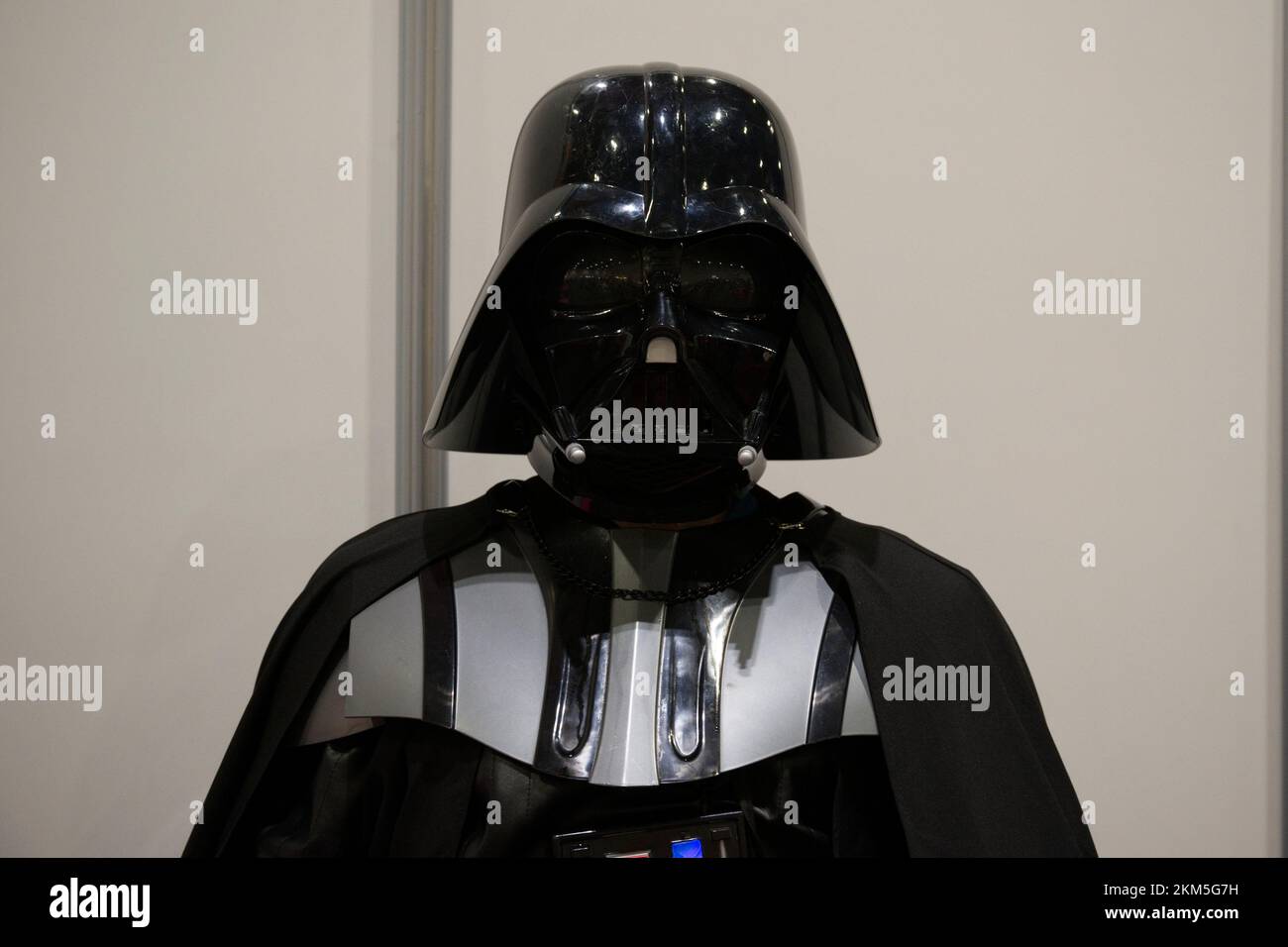Darth Vader Cosplay auf der MCM Comic Con in London Stockfoto