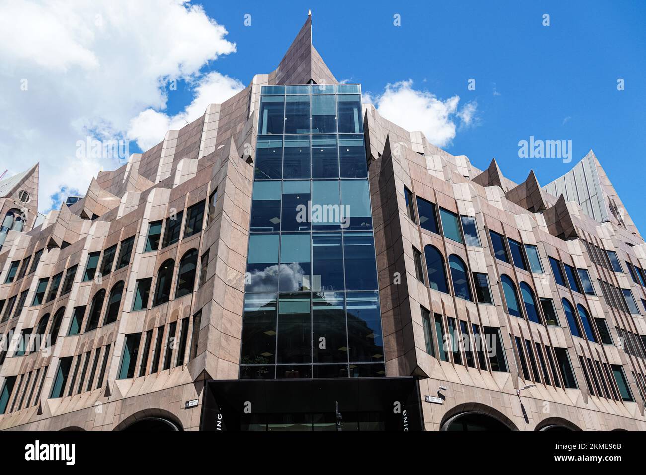 The Minster Building, Bürogebäude, Außenansicht, London, England, Vereinigtes Königreich Stockfoto