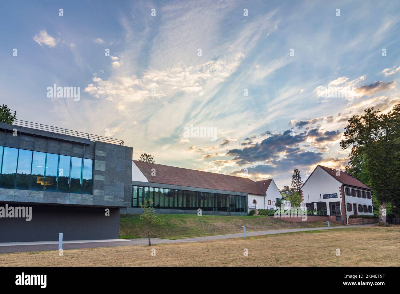 Wingen-sur-Moder (Wingen an der Moder): musée Lalique im Elsass, Bas-Rhin (Unterelsass), Frankreich Stockfoto