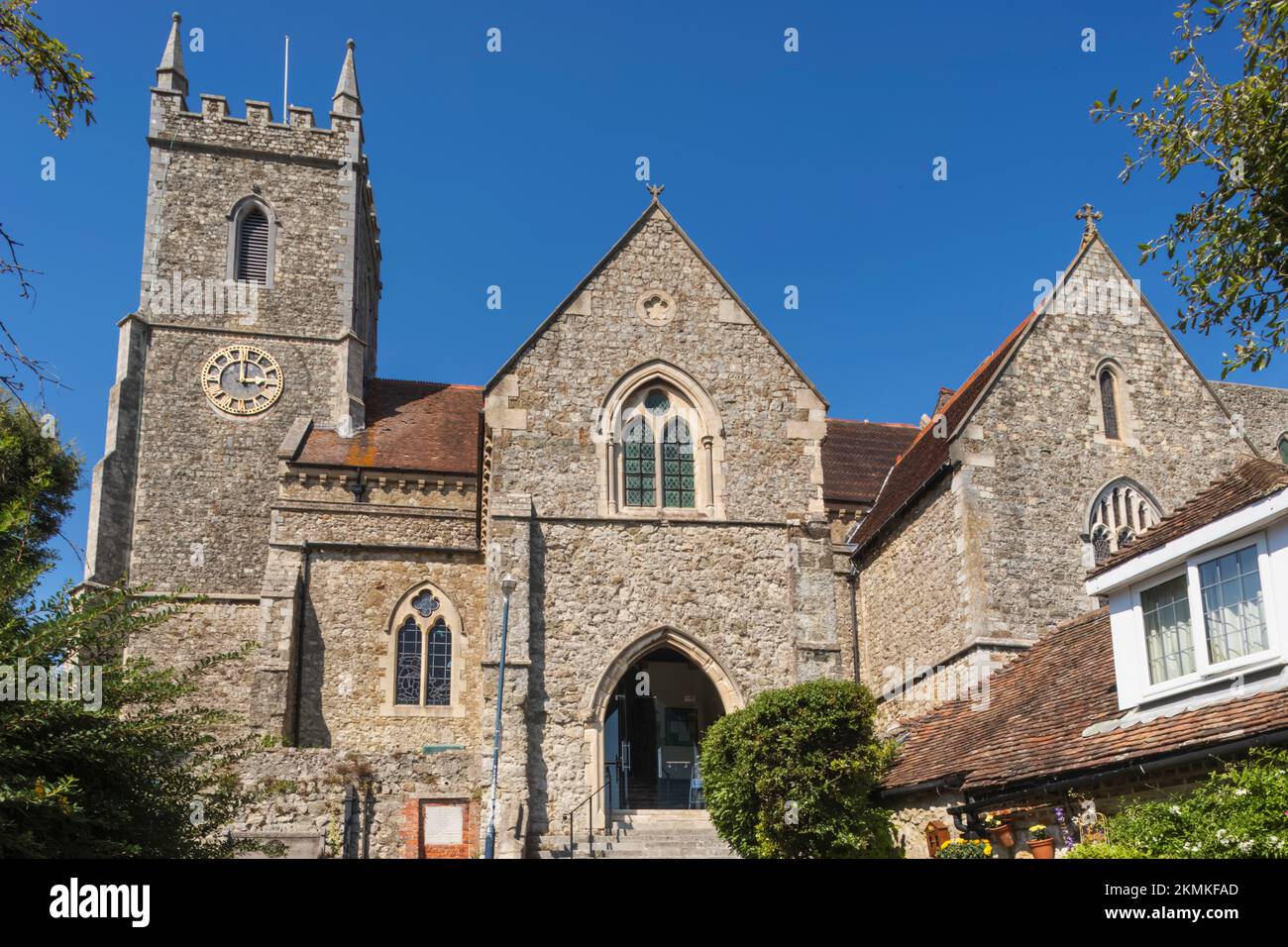 England, Kent, Hythe, St. Leonard's Church Stockfoto