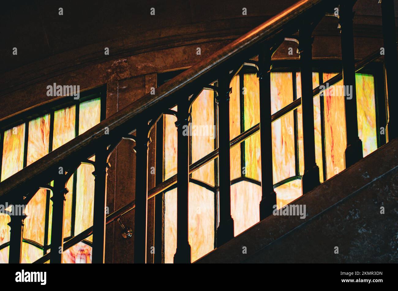 Vista House am Crown Point in der Columbia River Gorge in Oregon Stockfoto