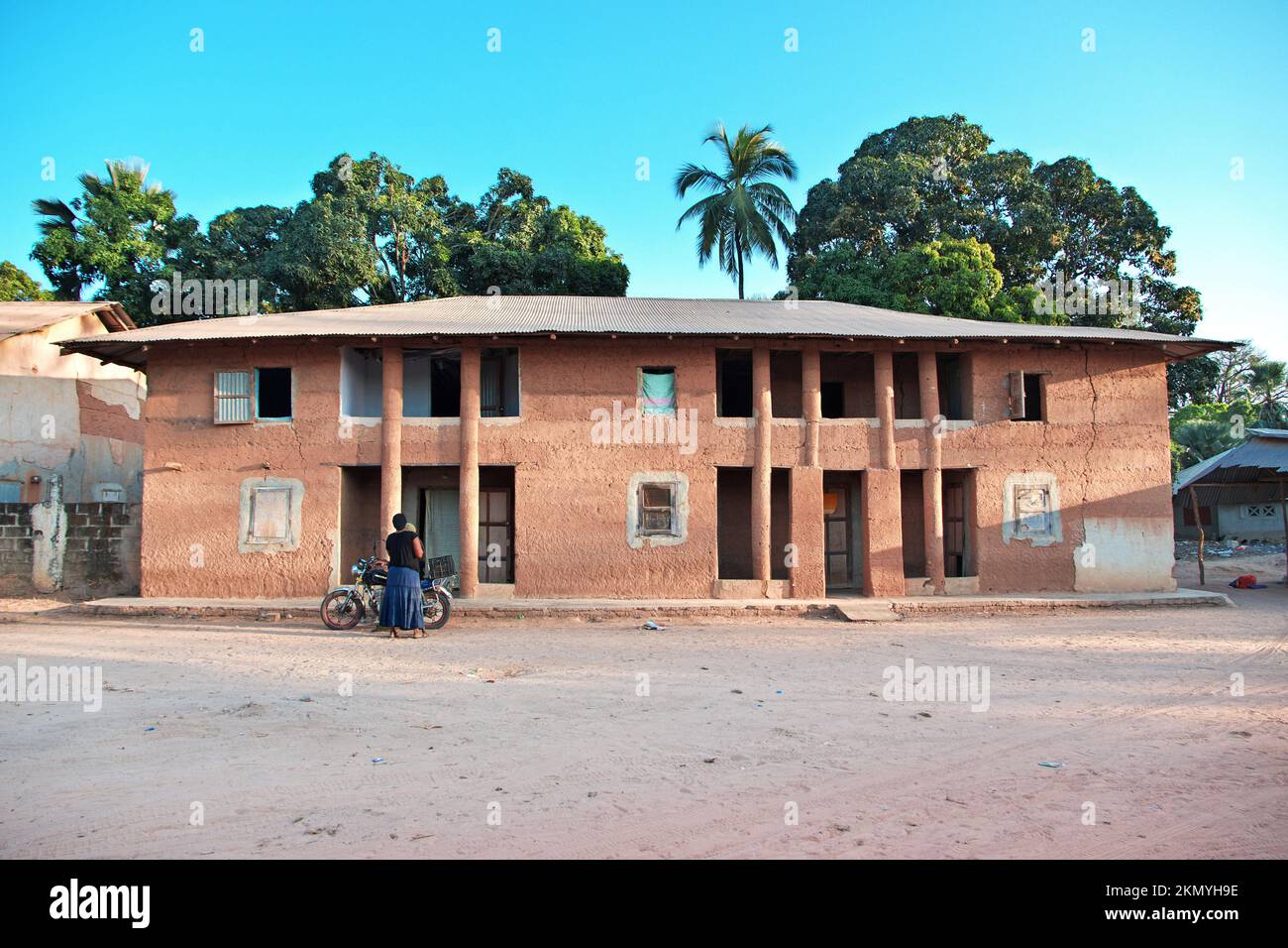 Diola Museum im Dorf Mlomp, Casamance, Ziguinchor Region, Senegal Stockfoto