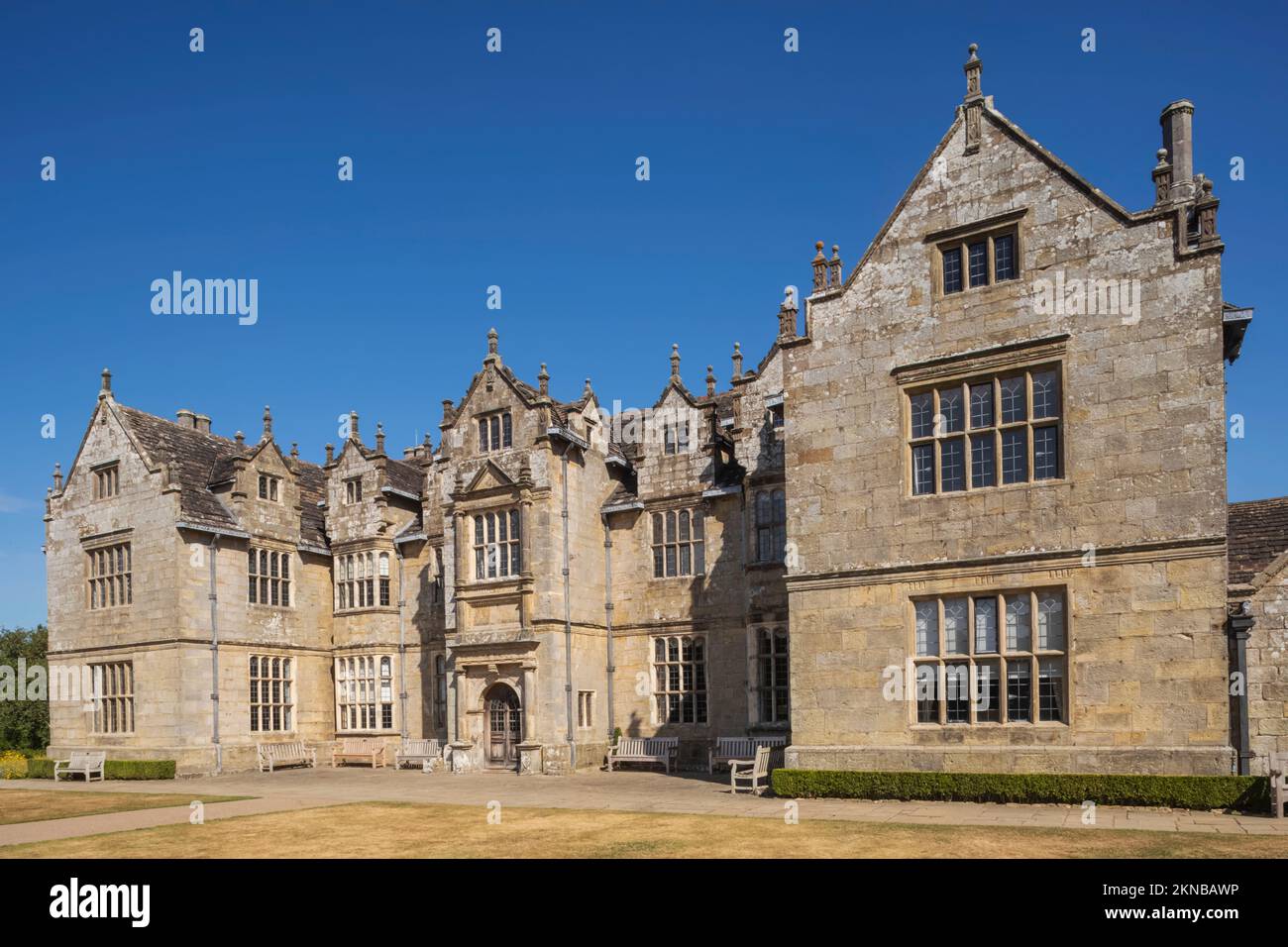 England, West Sussex, Wakehurst, Wakehurst Place House und Gärten Stockfoto