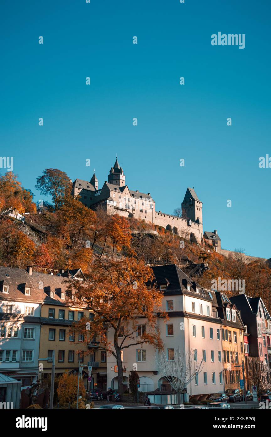 Schloss Altena „Burg Altena“ in Sauerland Deutschland Stockfoto