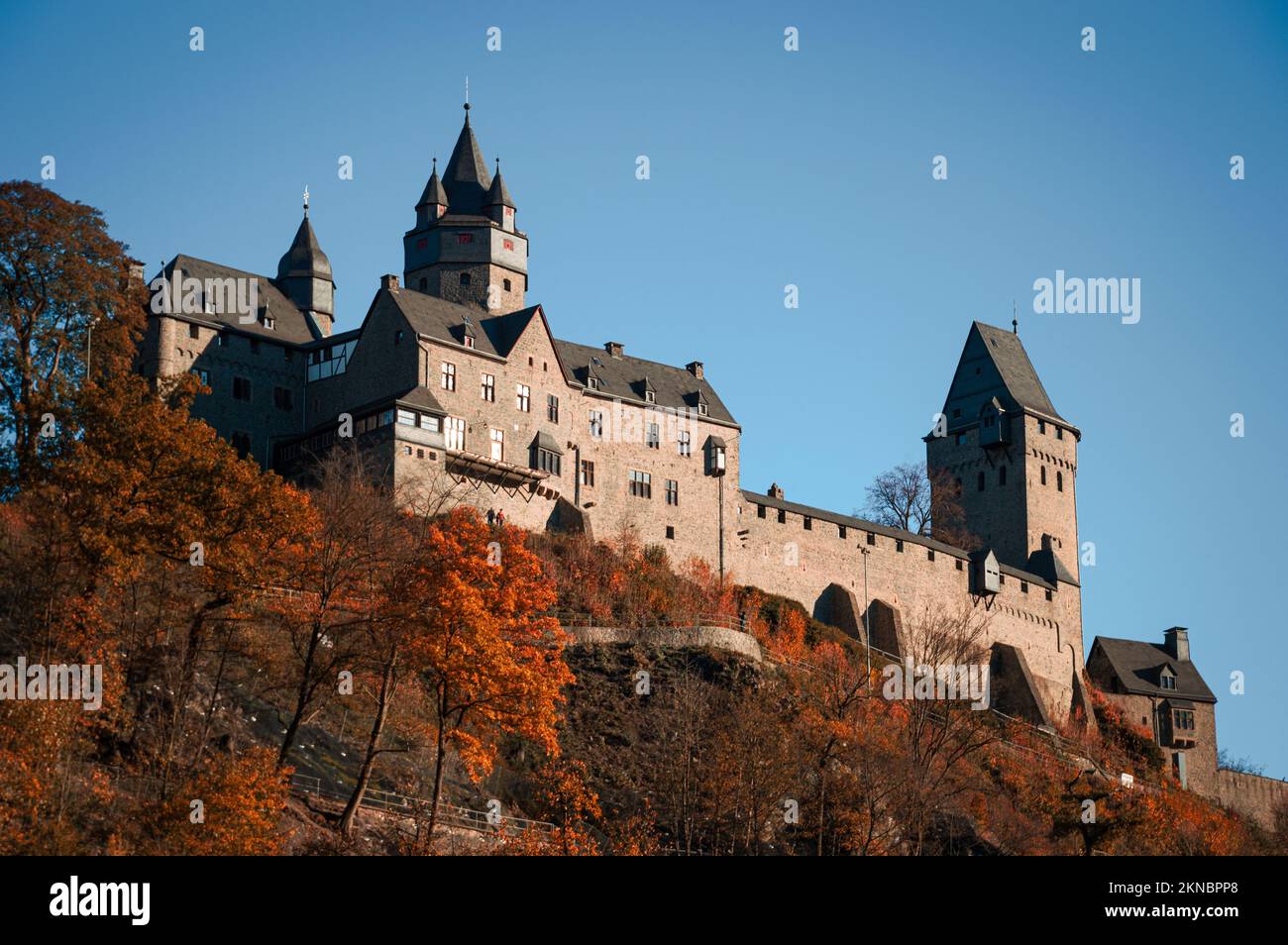 Schloss Altena „Burg Altena“ in Sauerland Deutschland Stockfoto