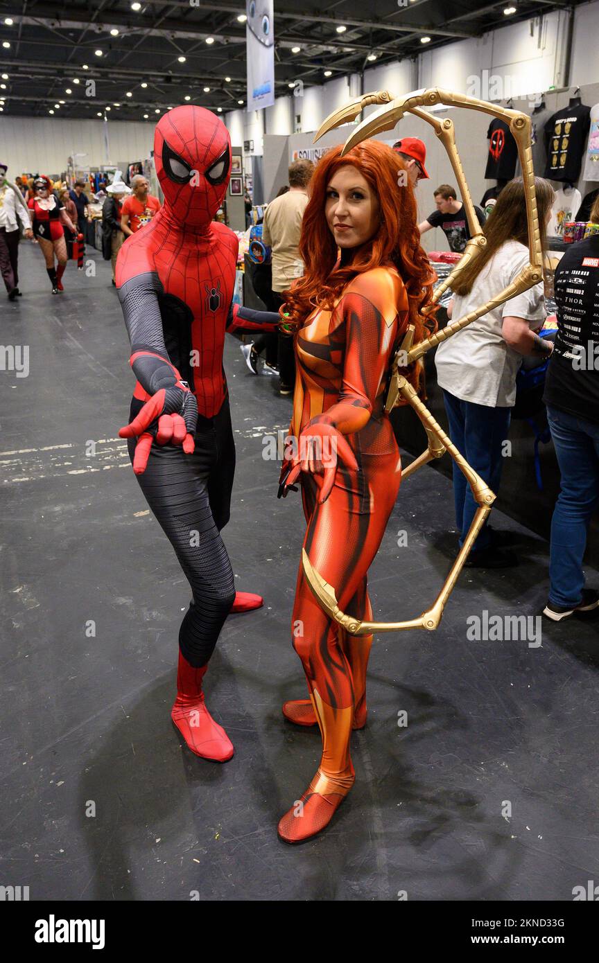 cosplay auf der MCM Comic Con in London Stockfoto