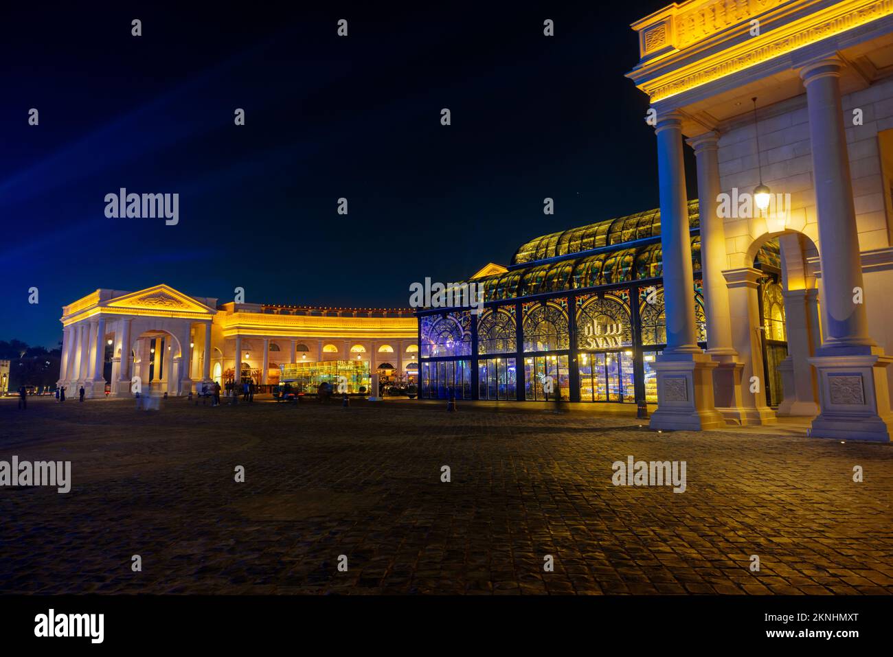 Das Katara International Dhow Festival ist ein jährliches Kulturfestival, inspiriert von Katars reichem maritimen Erbe Doha Qatar 30-11-2022 Stockfoto