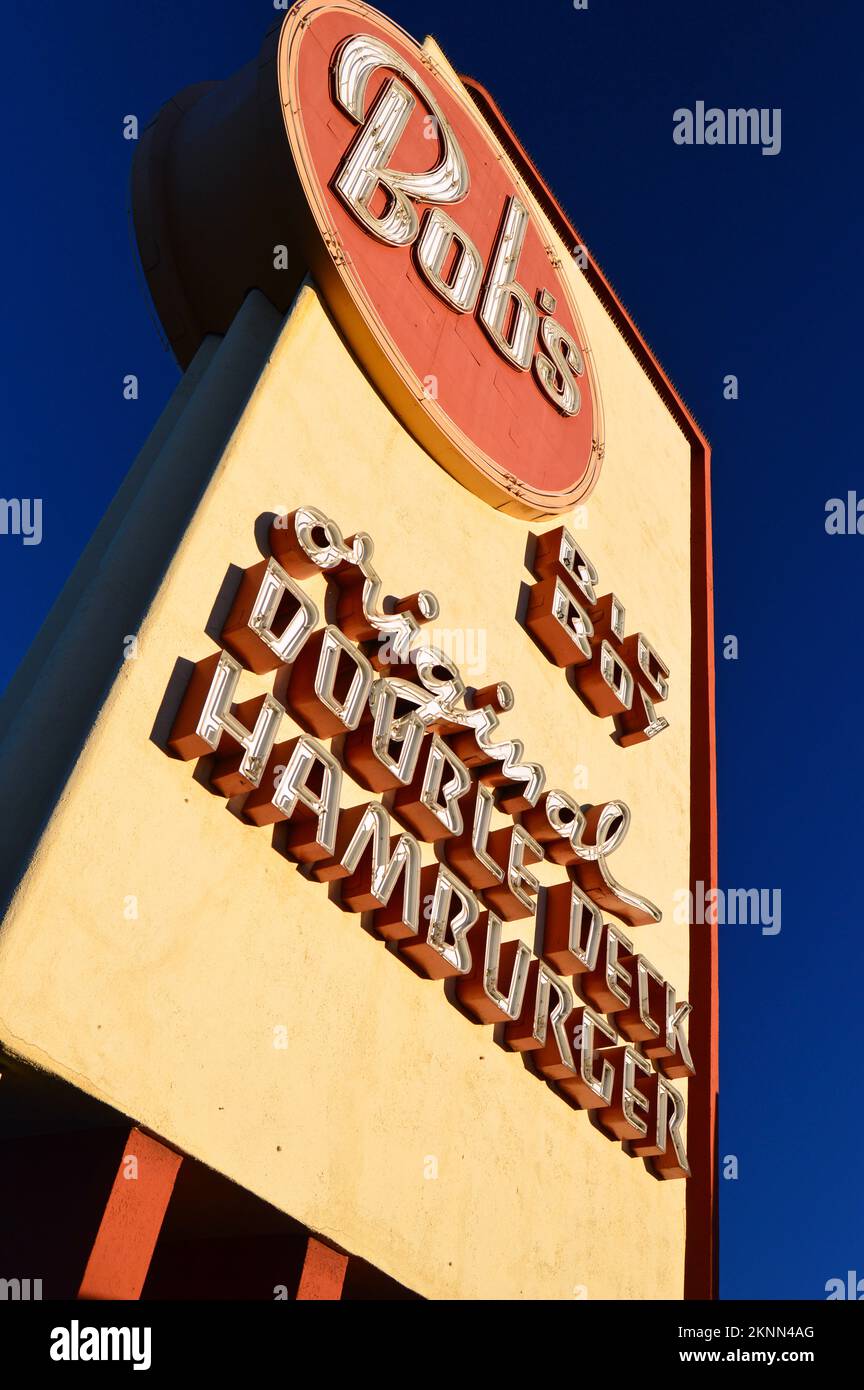 Bob's Big Boy Restaurant, in Burbank, Kalifornien Stockfoto