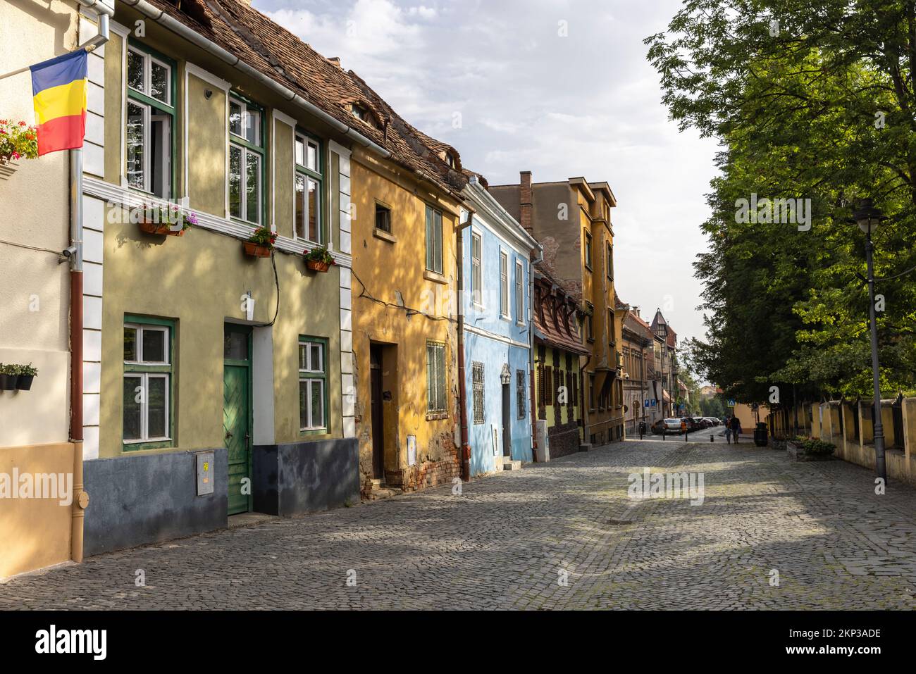 Sibiu City, Hermannstadt, Transsilvanien, Rumänien Stockfoto
