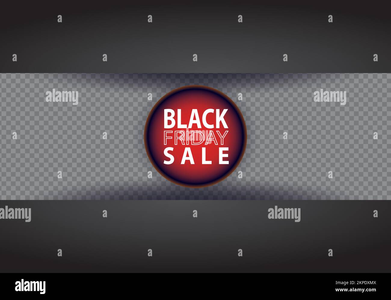 Black friday-Banner und Social-Media-Vorlagen. Stock Vektor