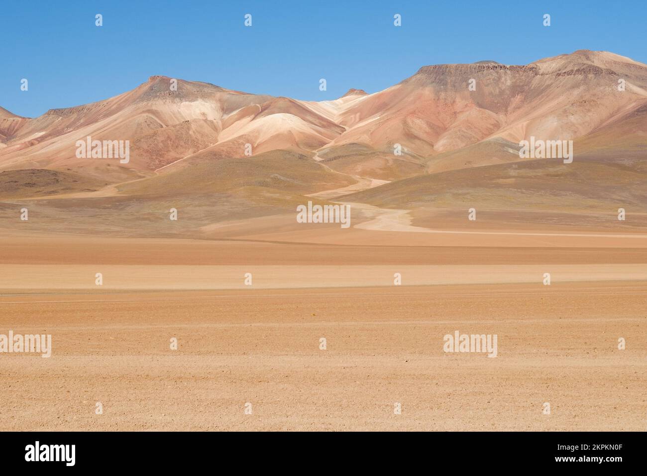 Bolivianische Hochebene, Potosi-Departement, Bolivien Stockfoto