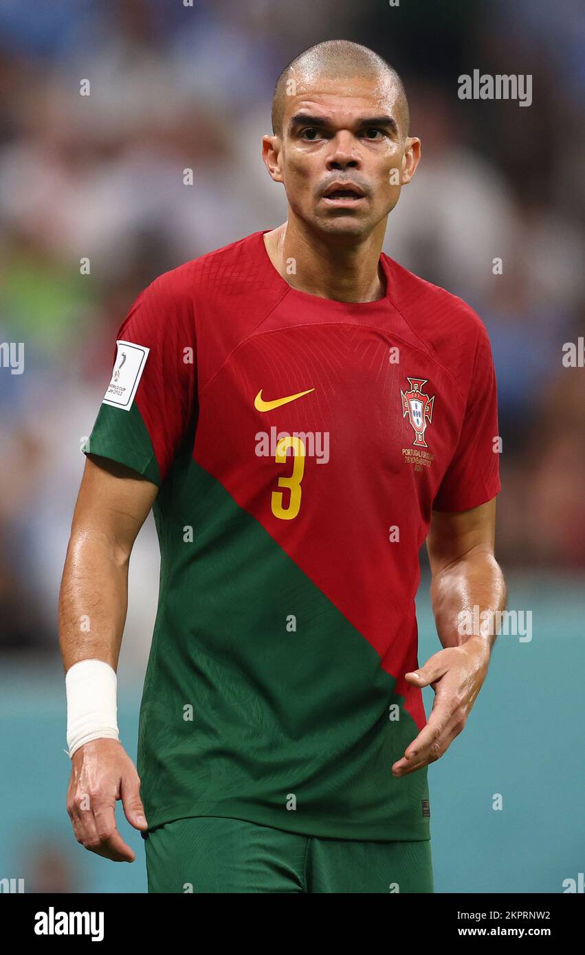 Doha, Katar, 28.. November 2022. Pepe von Portugal während des Spiels der FIFA-Weltmeisterschaft 2022 im Lusail-Stadion in Doha. Der Bildausdruck sollte lauten: David Klein/Sportimage Stockfoto