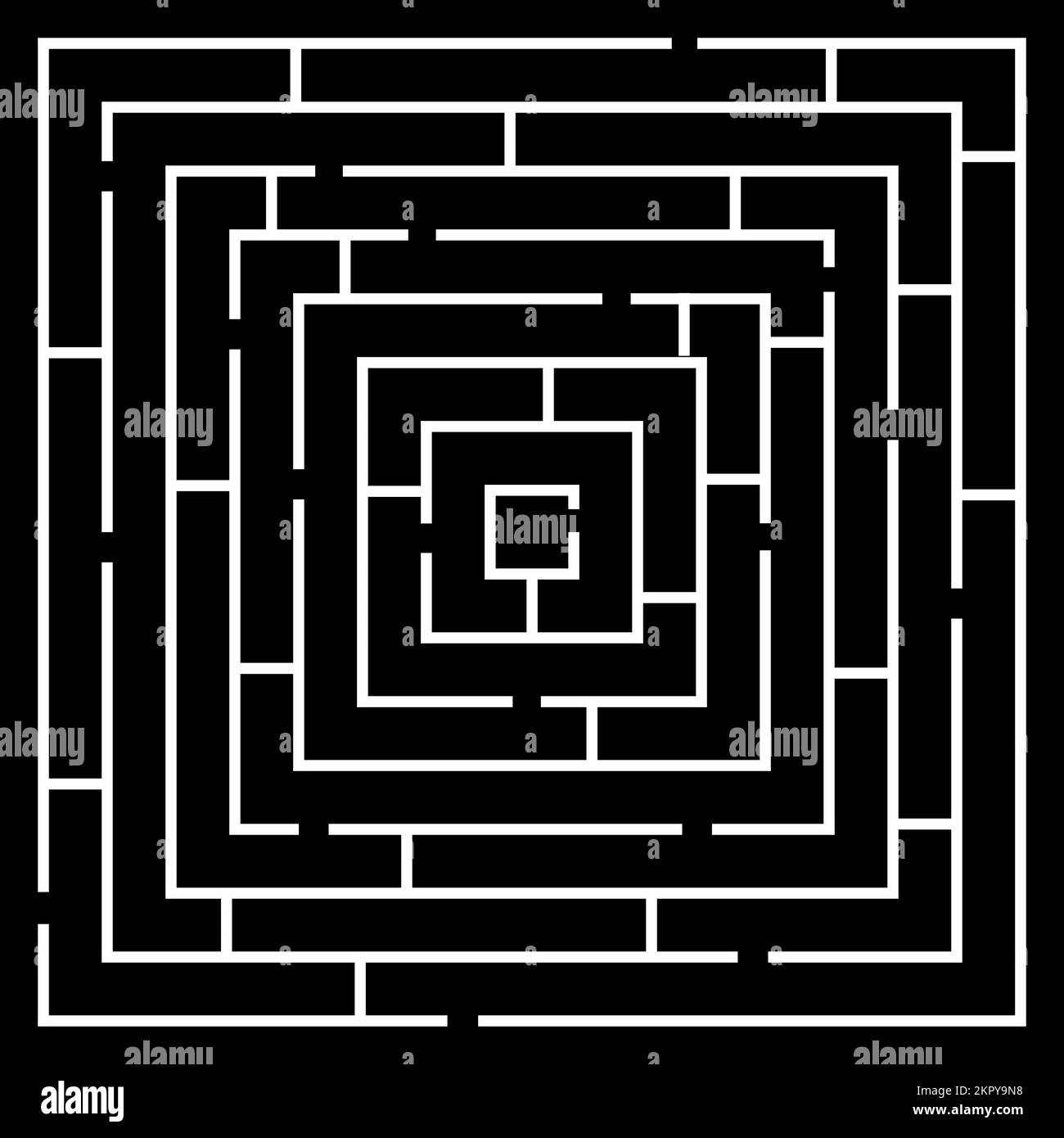 Puzzle maze labyrinth lost Fotos und Bildmaterial in hoher Auflösung