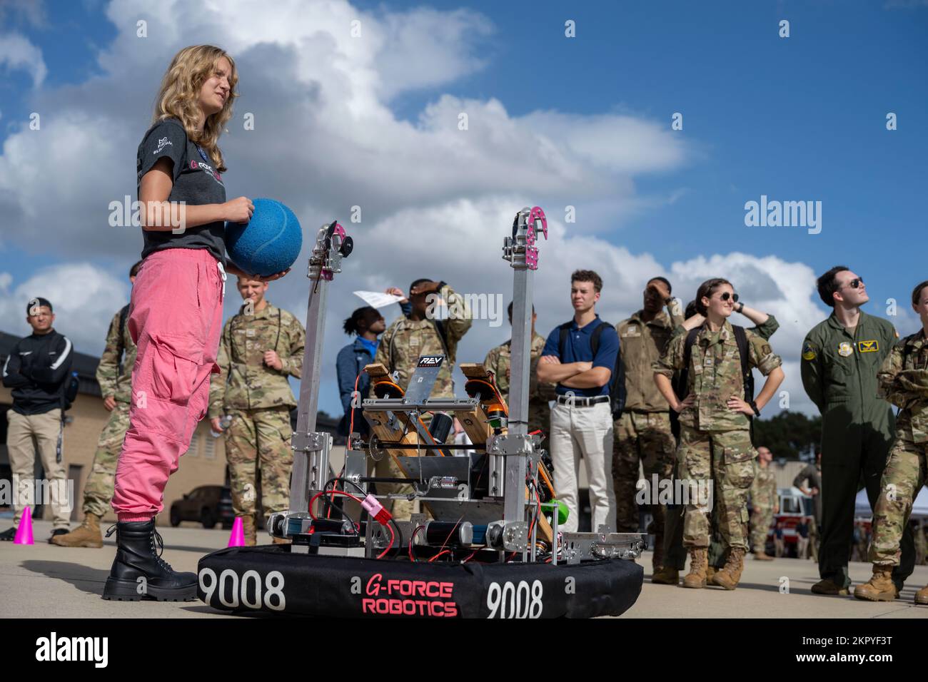 Sloan Mann, ein Schüler der Clayton High School, nutzte einen GForce