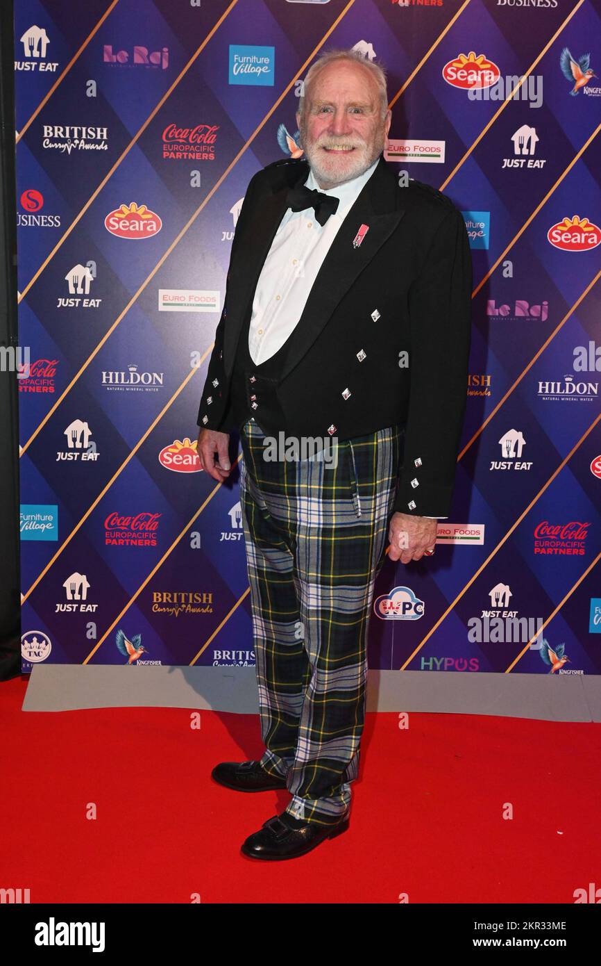 Die British Curry Awards 2022 bei Evolution London, der begehrtesten