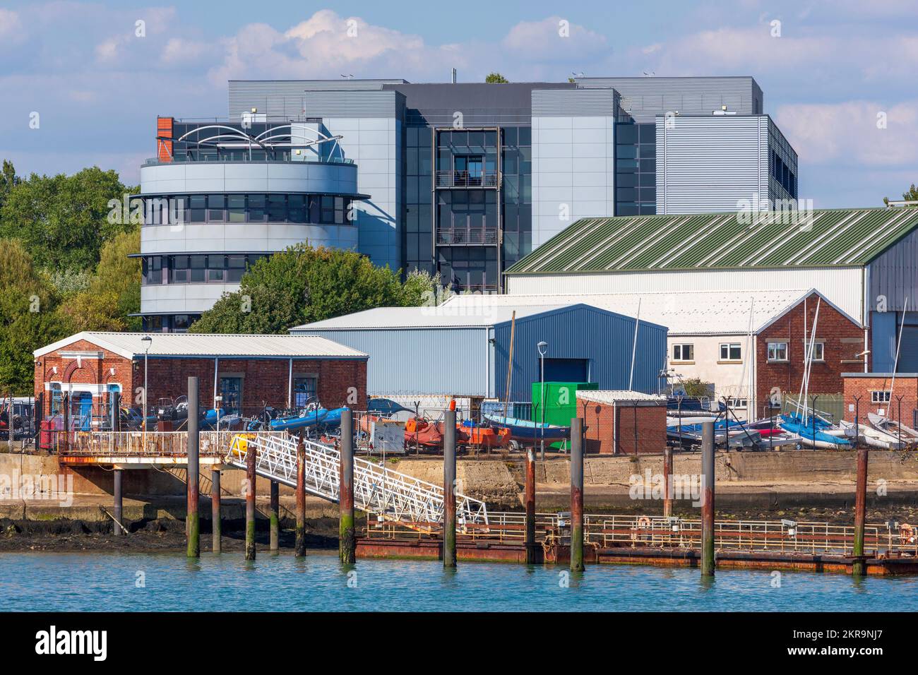 Navy Command, Whale Island, Portsmouth, Hampshire, England, Vereinigtes Königreich Stockfoto