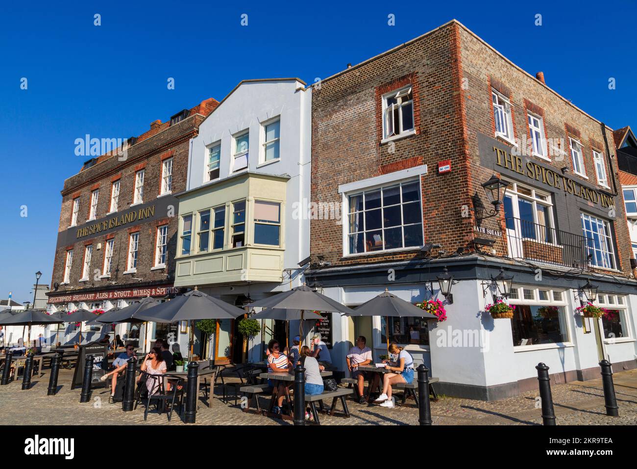Spice Island Pub, Old Portsmouth, Hampshire, England, Großbritannien Stockfoto